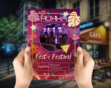 Hukka Flyer Tasarımı