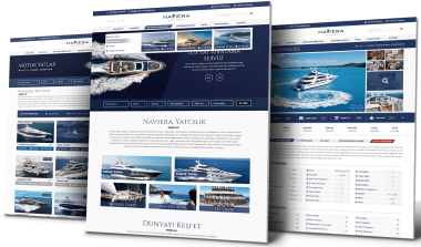 Naviera Yachting Arayüz Tasarımı