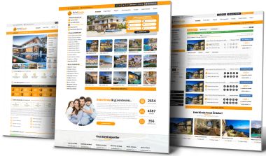 Evini Kirala Web Arayüz Tasarım Çalışması