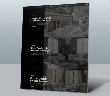 Aks Architektur Web Tasarım Çalışması
