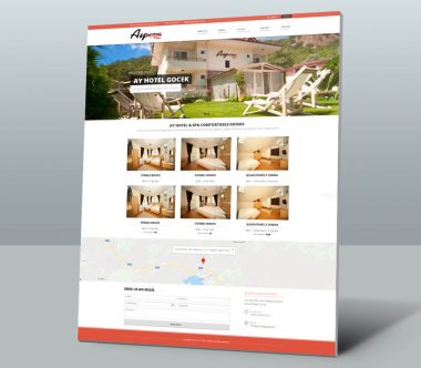 Ay Hotel Gocek Website Tasarımı