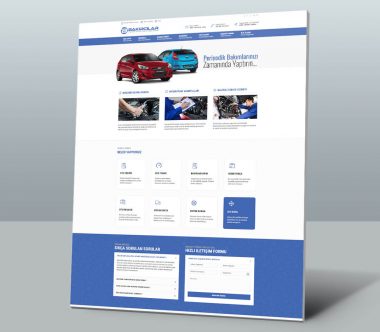 Bakırcılar Web Tasarım Çalışması
