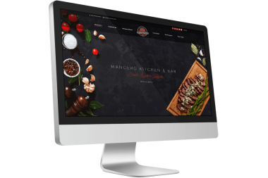 Mancero Kitchen Website Tasarımı