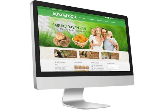 Rüyam Food Web Tasarım Çalışması