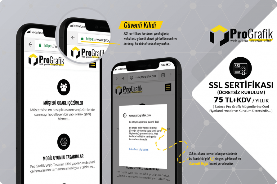 Pro Grafik SSL Sertifikası Hizmeti