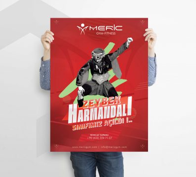 Meriç Gym Halk Oyunları Flyer Tasarımı